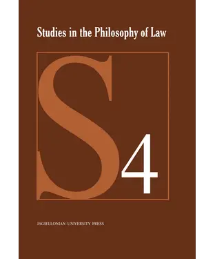 書封 Studies in the Philosophy of Law， S‧4